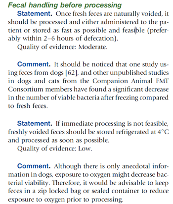 FMT - Consortium Statement