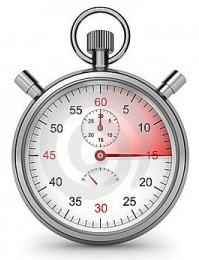 15-second stop watch